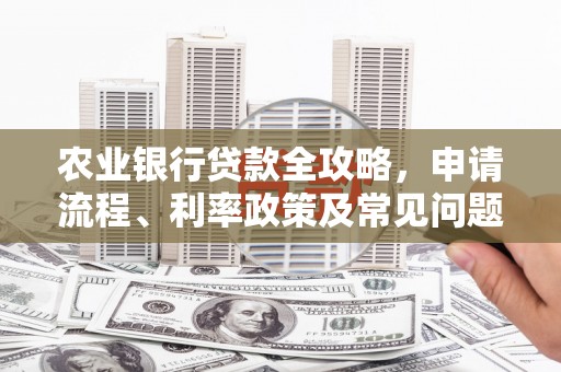 柘荣农业银行贷款全攻略，申请流程、利率政策及常见问题解析