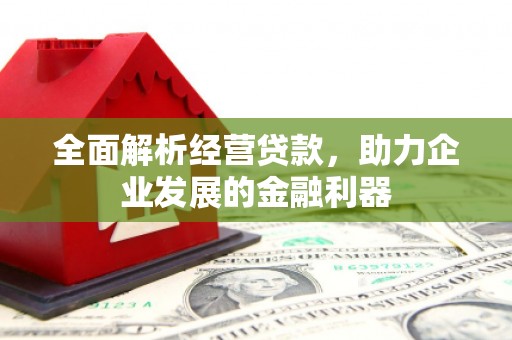 柘荣全面解析经营贷款，助力企业发展的金融利器