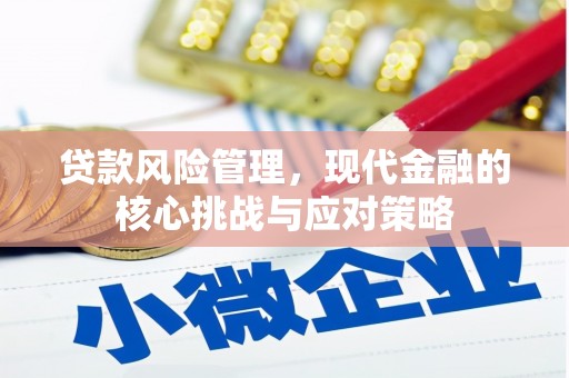 柘荣贷款风险管理，现代金融的核心挑战与应对策略