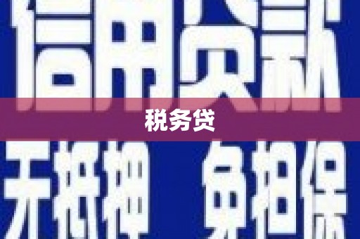 柘荣税务贷